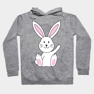 Waving rabbit Hoodie